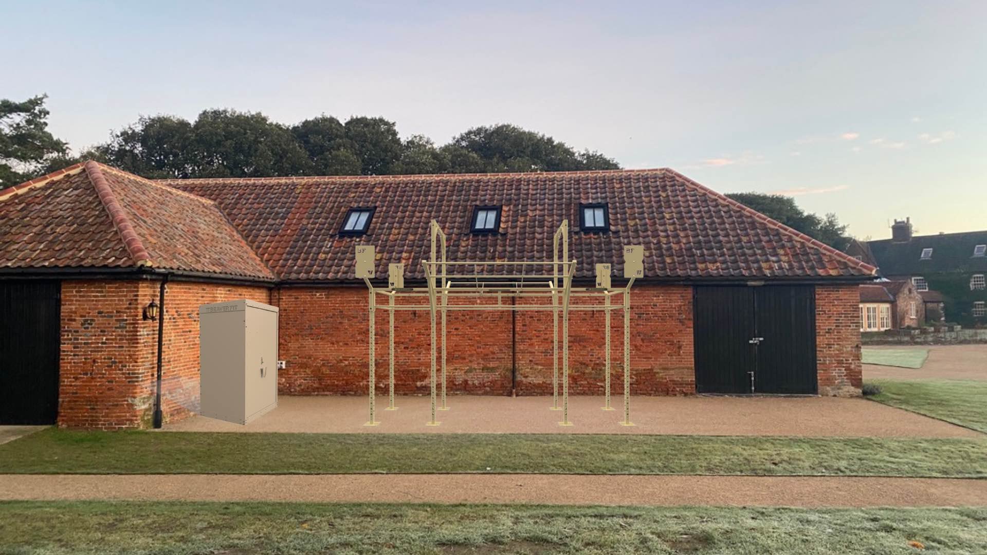 fritton lake outdoor gym training rig